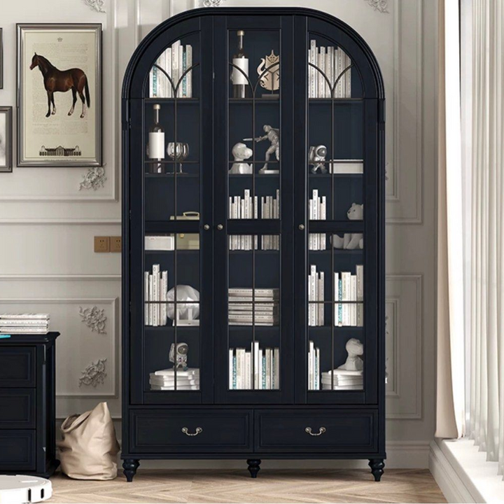JADSON Mid Century Solid Wood Bookshelf
