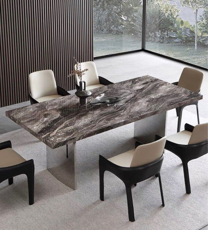 LEEDON Modern Marble Dining Table