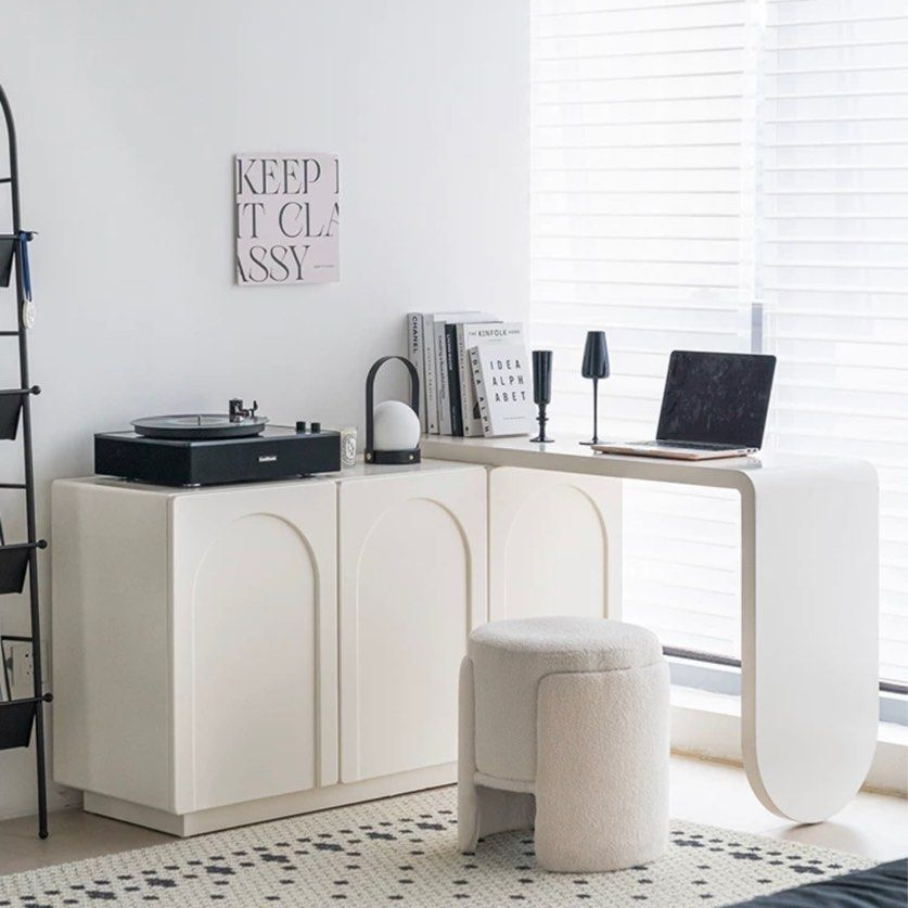 WILBUR Modern Study Table & Shelf