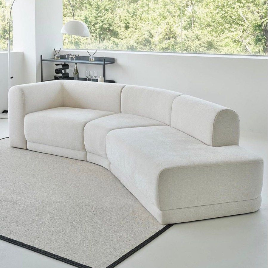 ACASA Modern Scratch Resistant Sectional Sofa