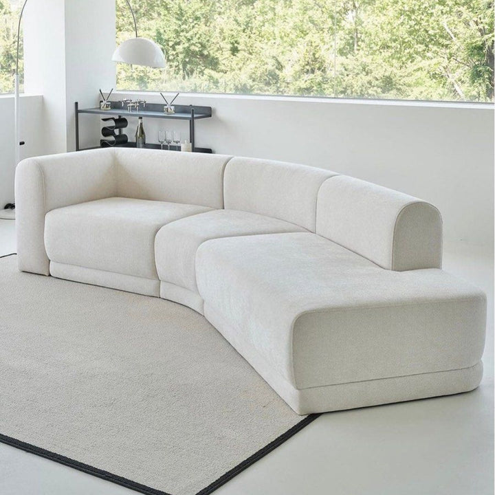 ACASA Modern Scratch Resistant Sectional Sofa
