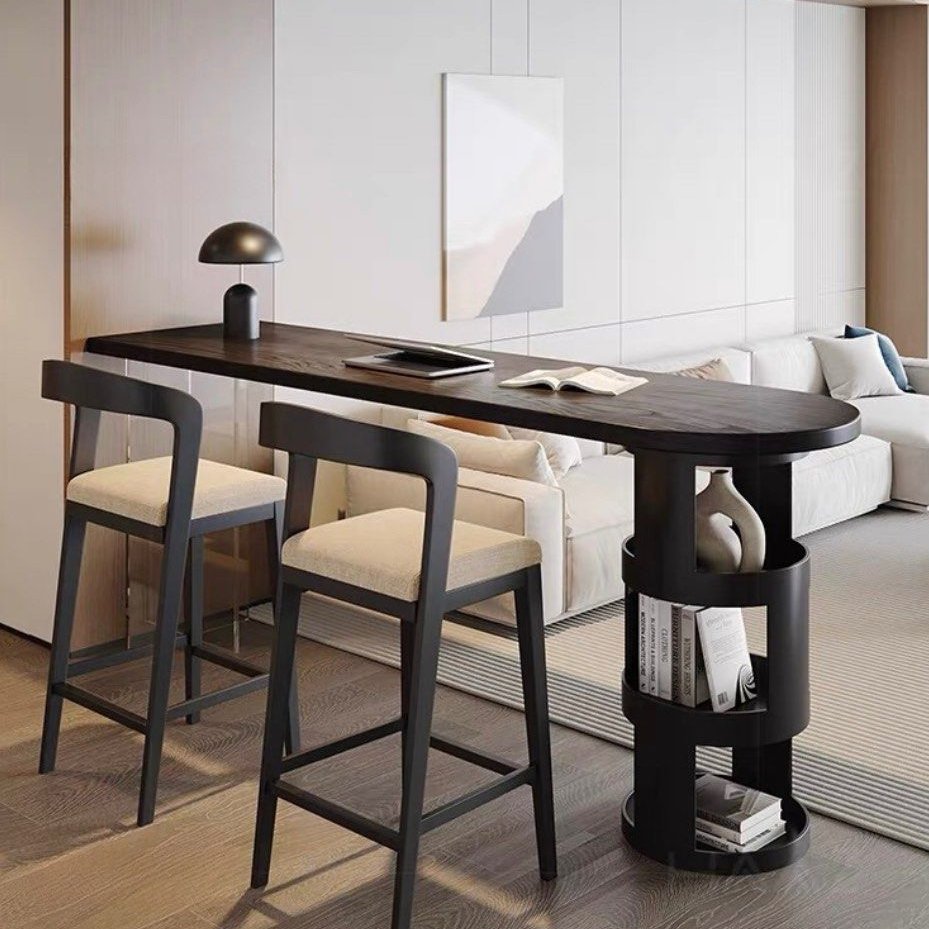 KAVIN Modern Solid Wood Bar Table & Stools