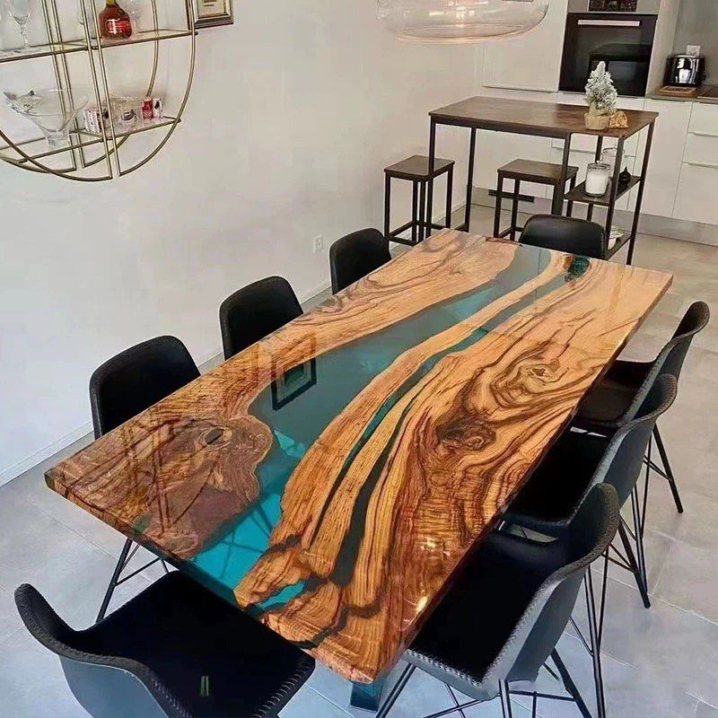 Modern Epoxy Dining Table Customisation