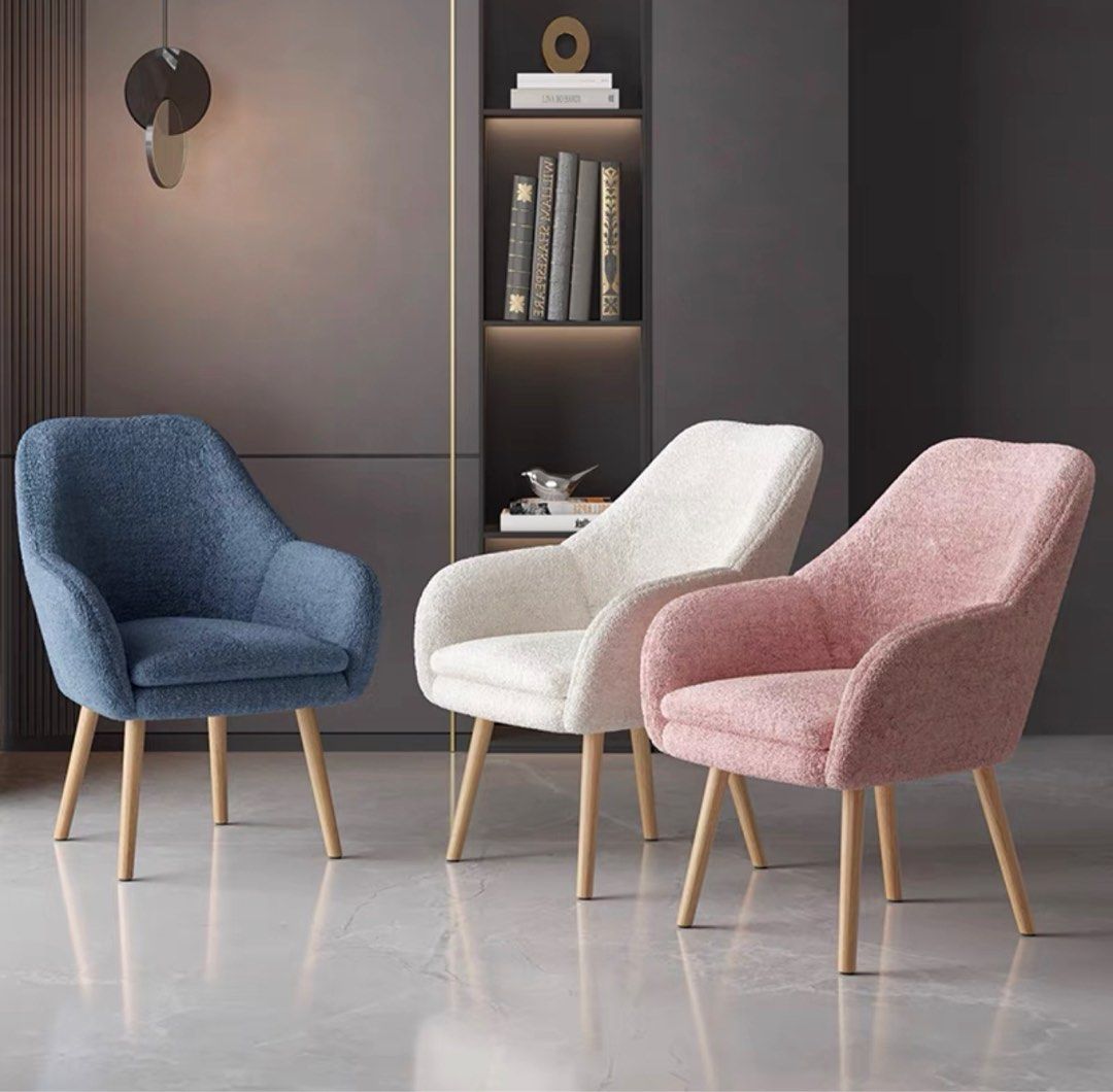 ROLIN Modern Boucle Dining Chair