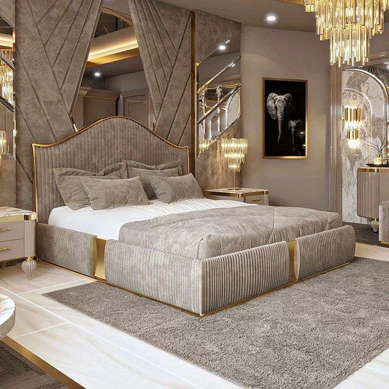 JADE Victorian Velvet Bedframe
