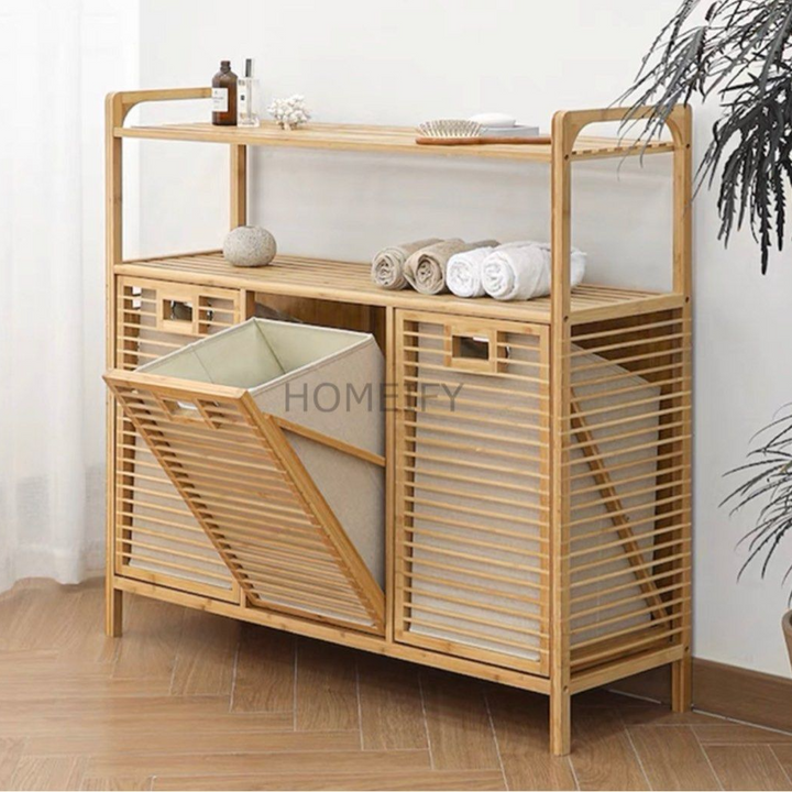 ALTAIR Modern Bamboo Storage Basket