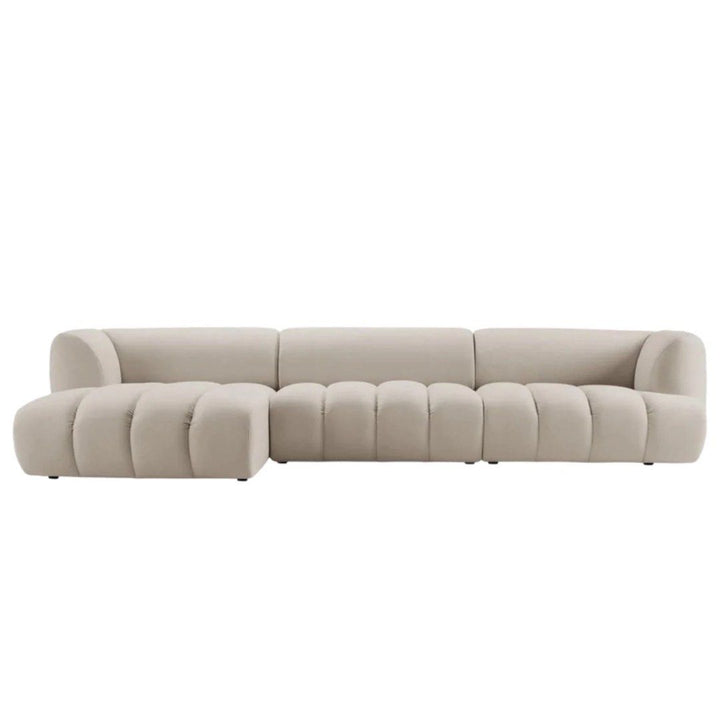 LYNCI Modern Scratch Resistant Sectional Sofa
