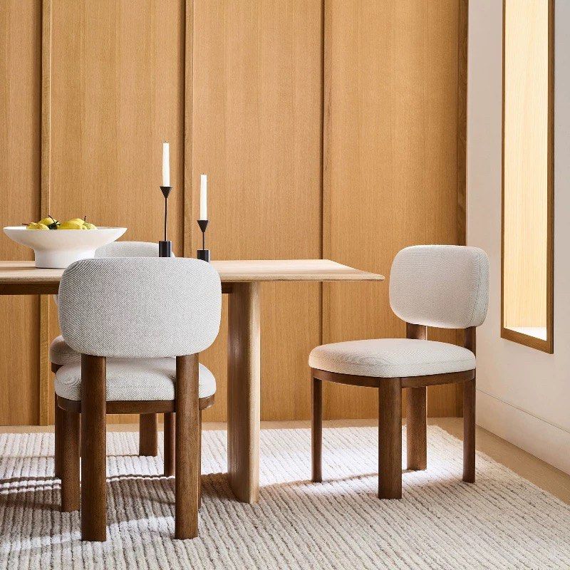 JAKIL Modern Solid Wood Dining Chair