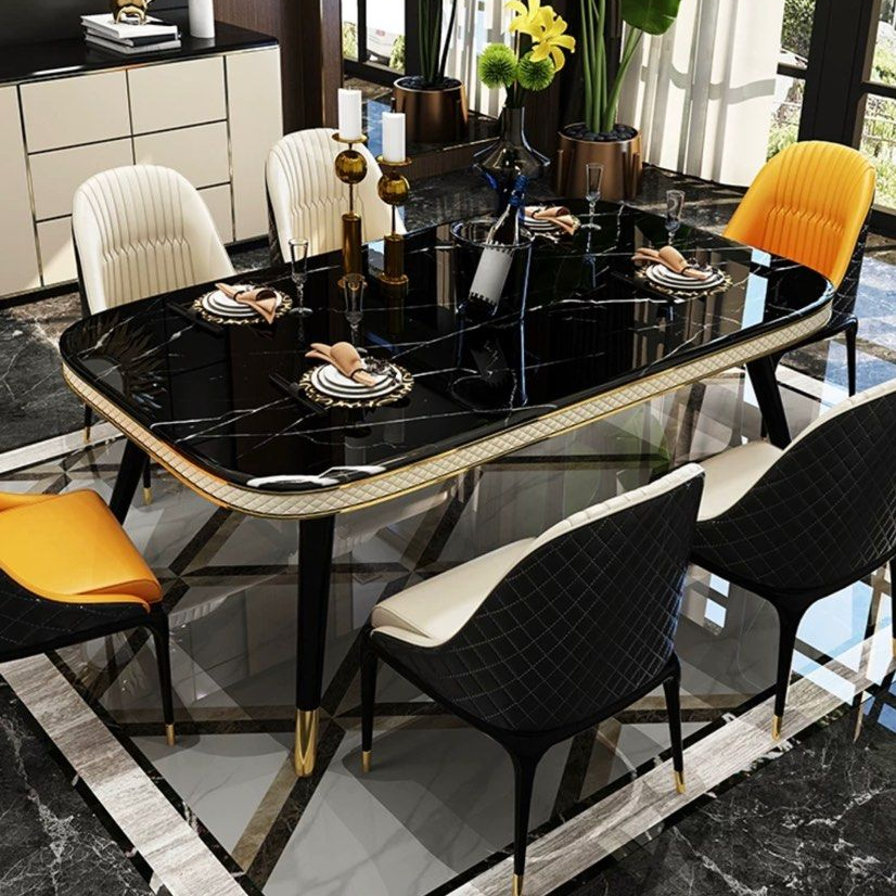 CORBETT Modern Marble Dining Table