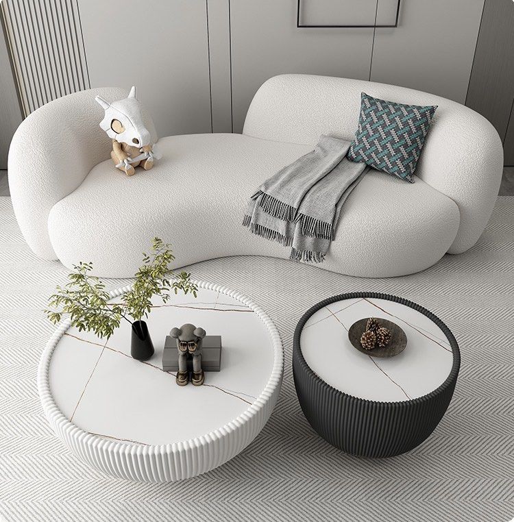 RAZEL Modern Boucle Sofa