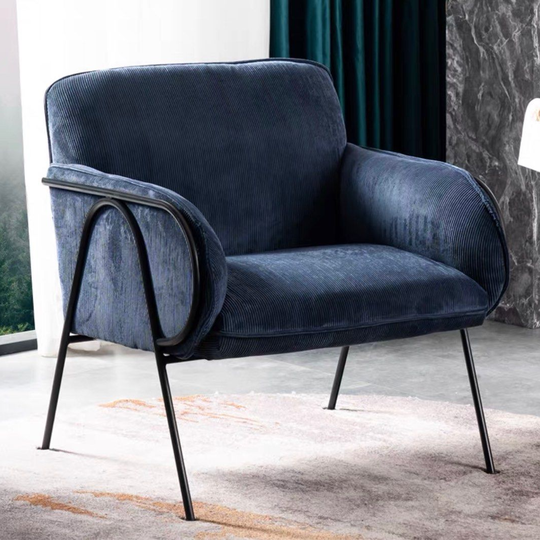 KAYLA Modern Velvet Lounge Chair