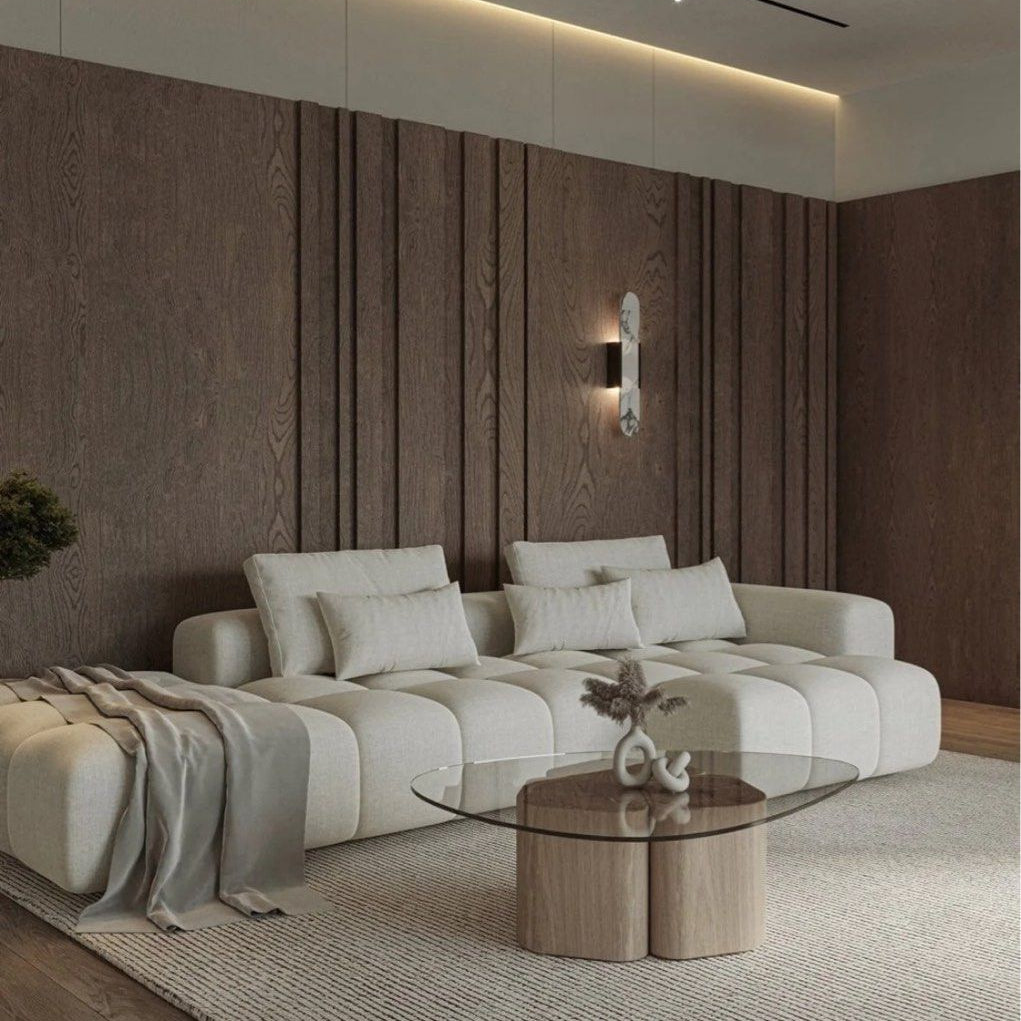 ATON Modern Scratch Resistant Side Chaise Sofa