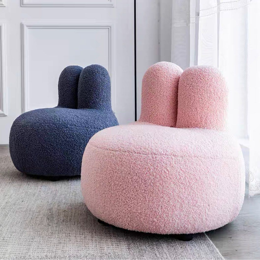 JOANNA Modern Boucle Lounge Chair