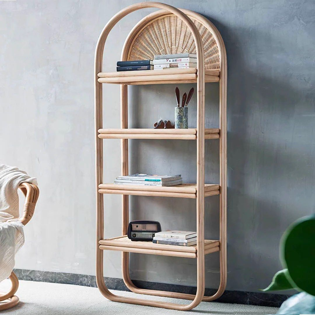 HAROLDO Rattan Bookcase