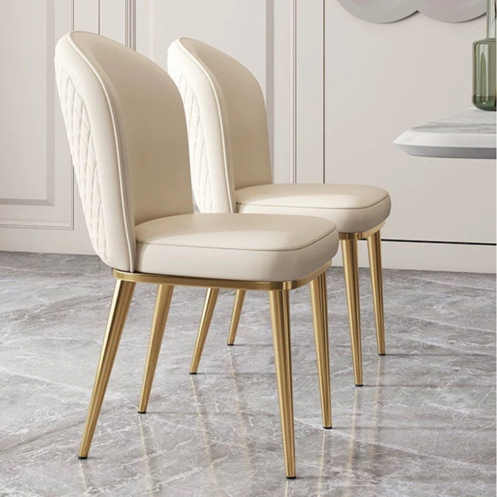 DIALE Modern Leather Dining Chair