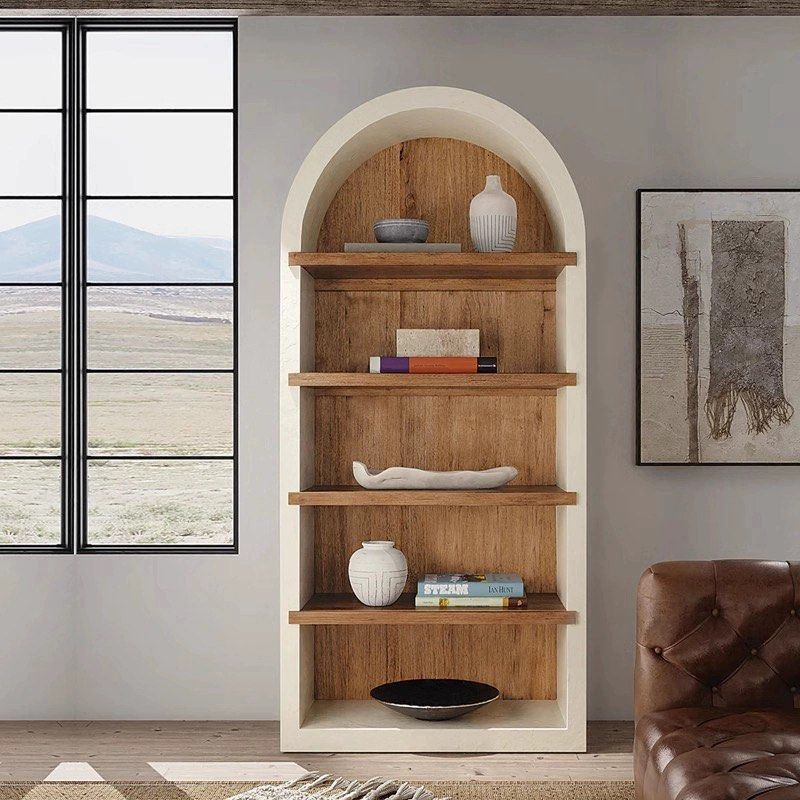 MATHEUS Modern Arch Display Cabinet