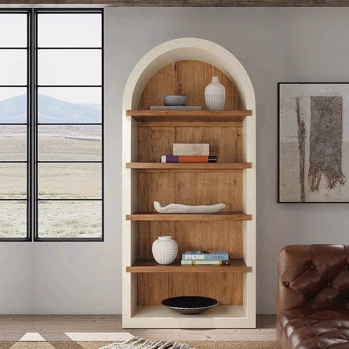MATHEUS Modern Arch Display Cabinet