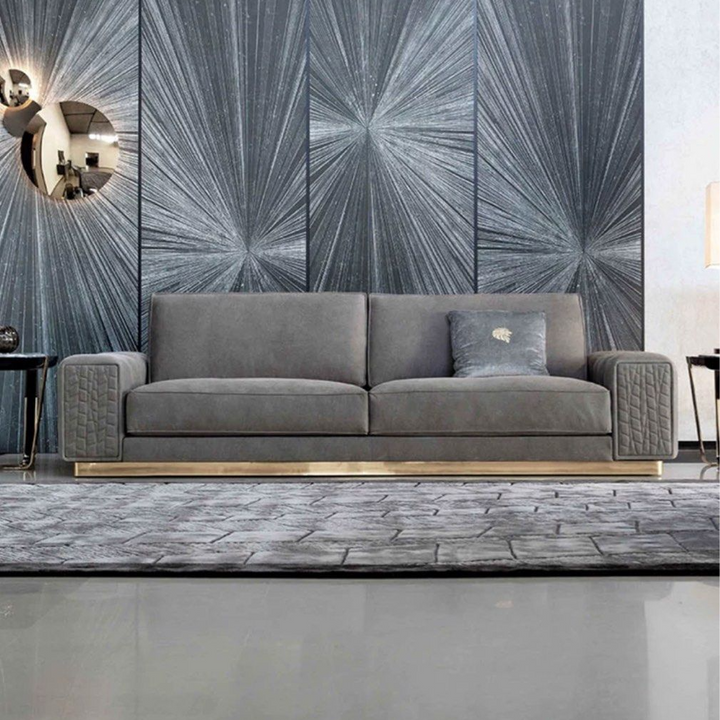 VANDELIS Luxury Leather Sofa