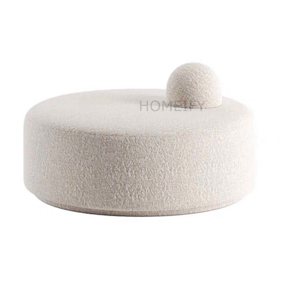 BARDEN Modern Round Ottoman