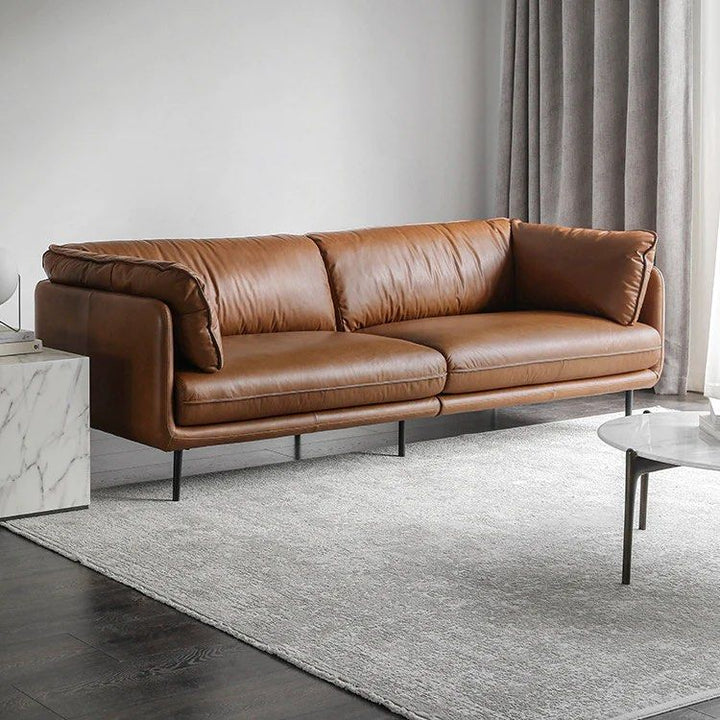 VOSSA Genuine Leather Sofa