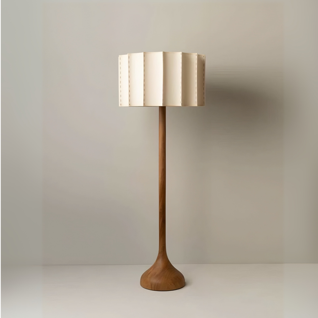 KAZU Japandi Solid Wood Lamp