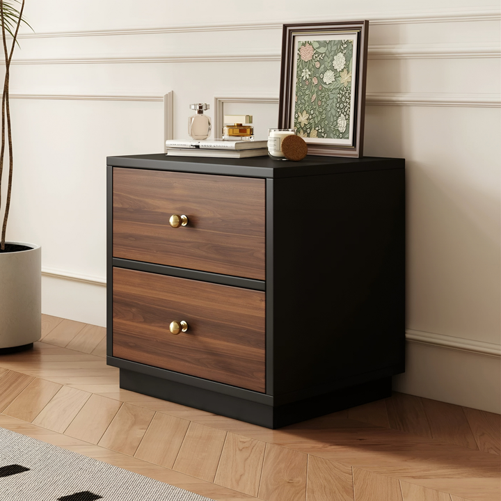 VINTARA Rustic Bedside Table