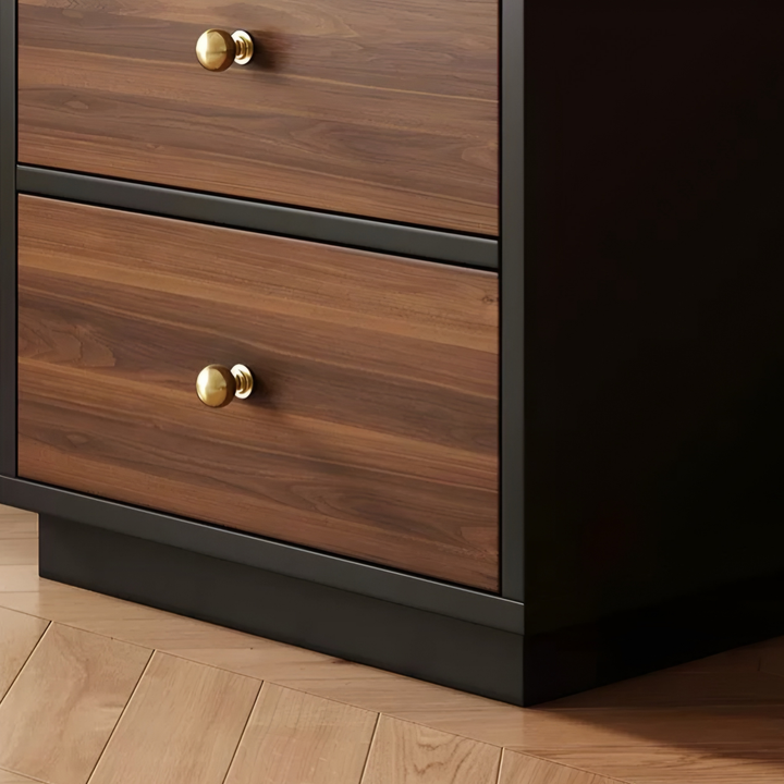 VINTARA Rustic Bedside Table