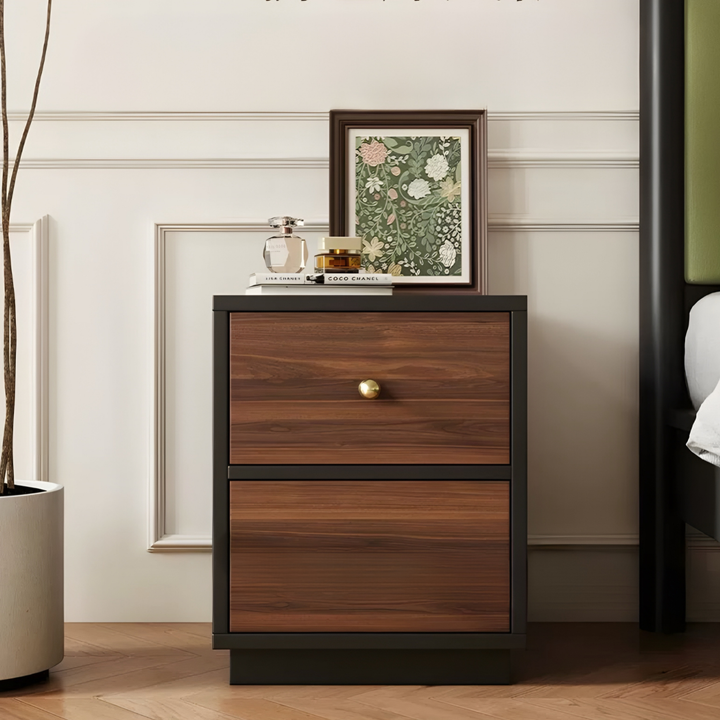 VINTARA Rustic Bedside Table