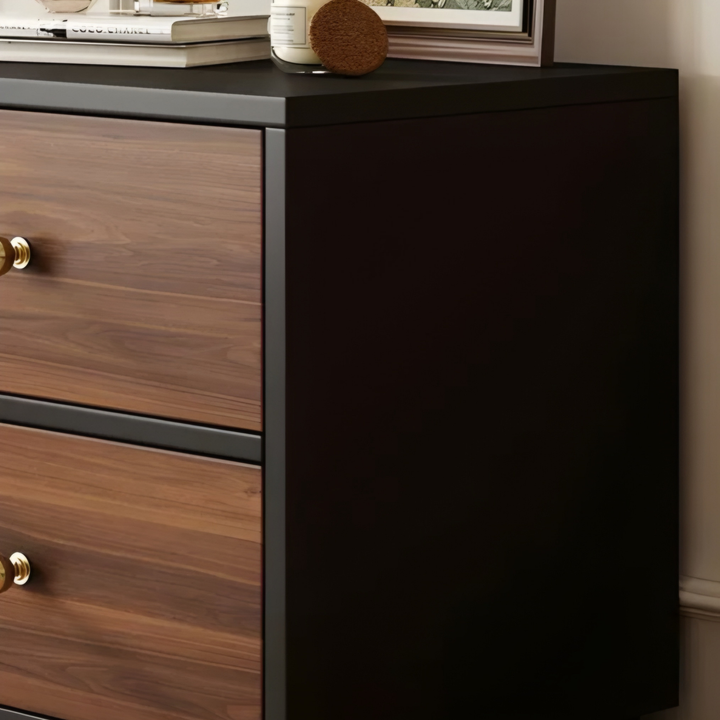 VINTARA Rustic Bedside Table