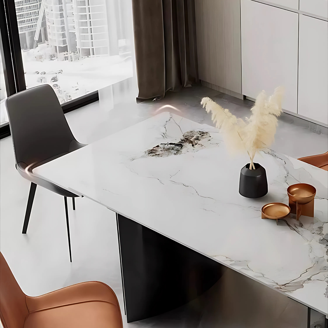AVANTI Modern Sintered Stone Extendable Dining Table