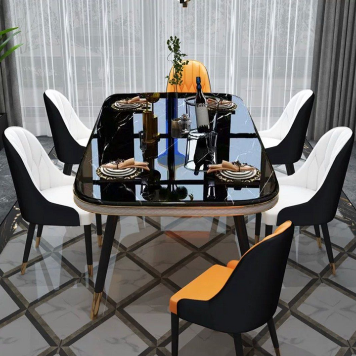 CORBETT Modern Marble Dining Table