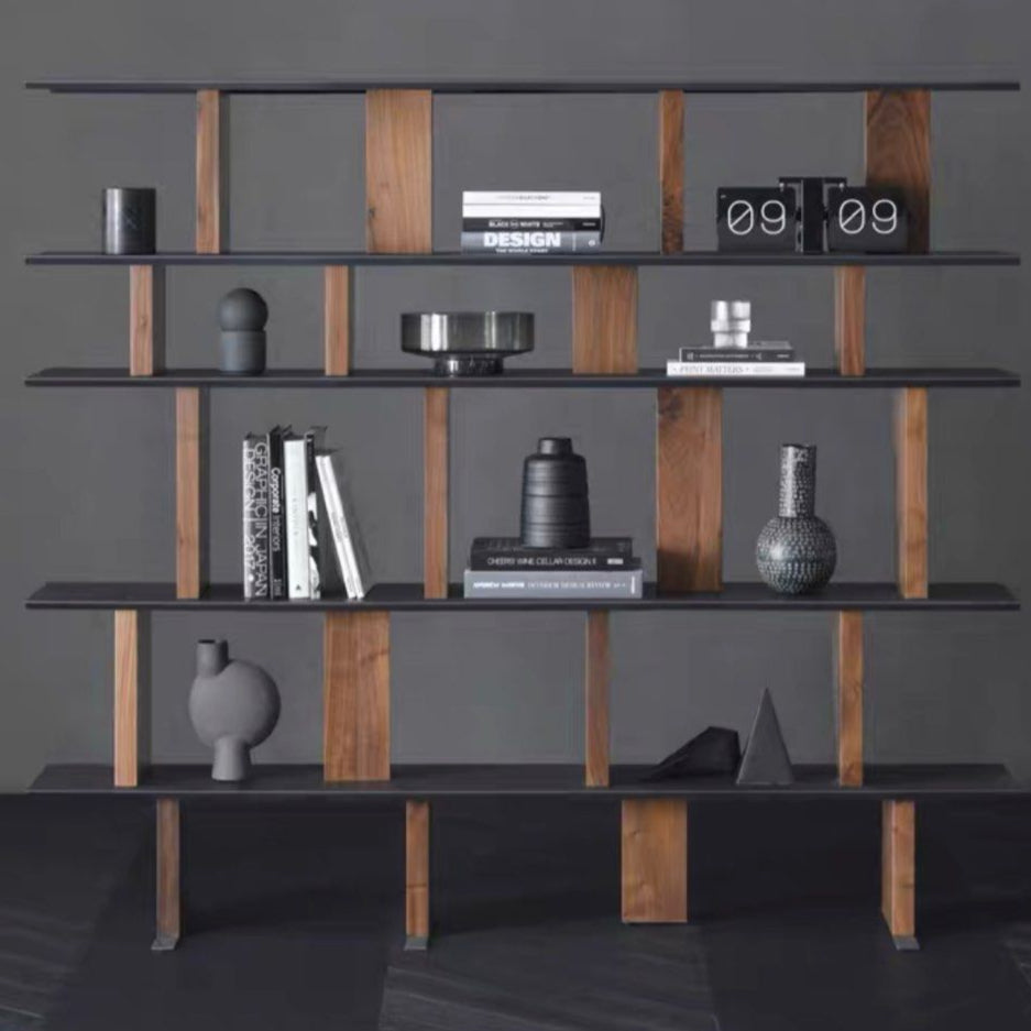 NEIVA Modern Walnut Display Shelf