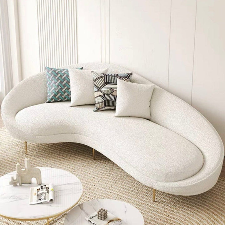 BETH Modern Curve Sofa