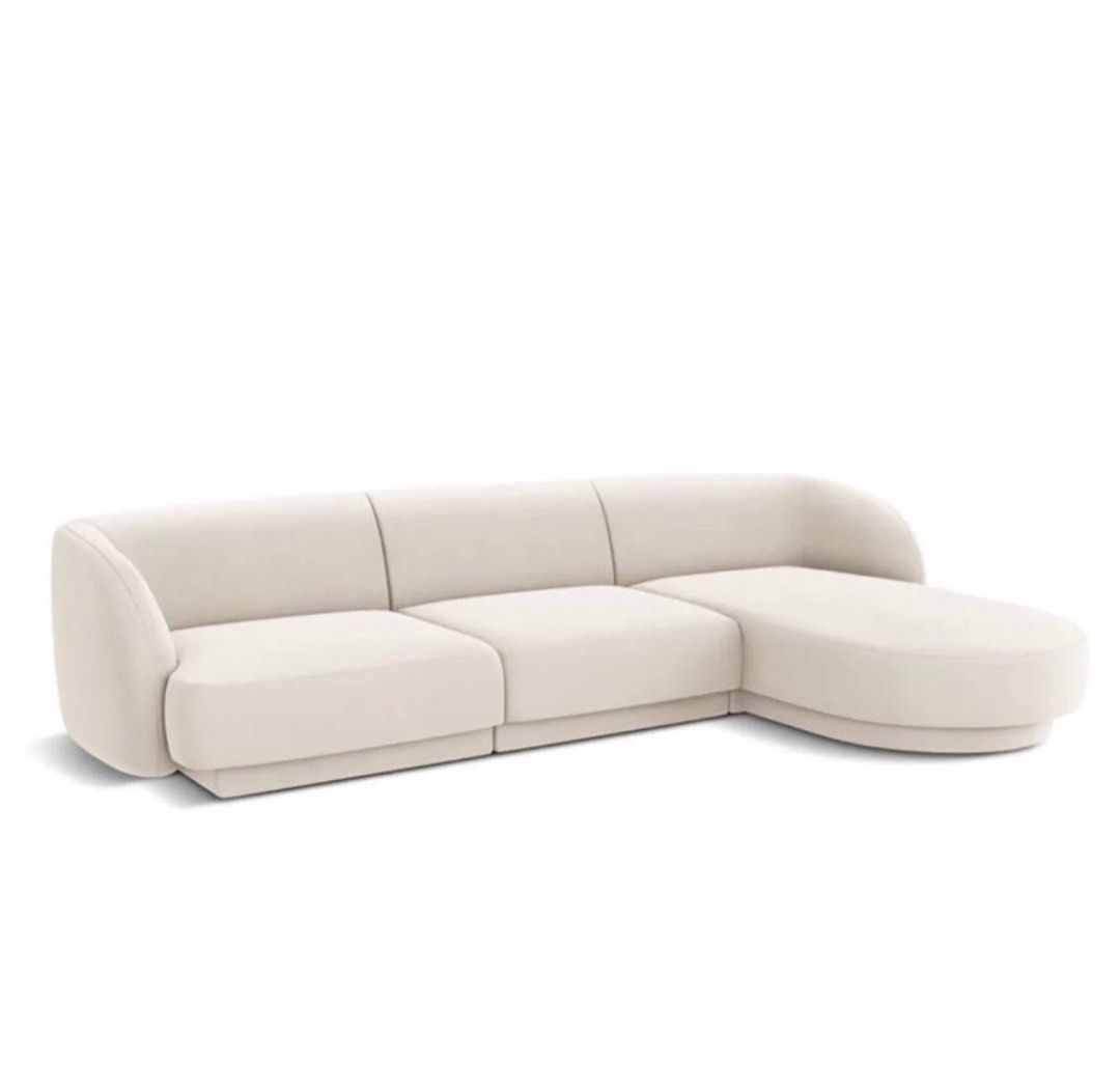 MELO Modern Scratch Resistant Sectional Sofa