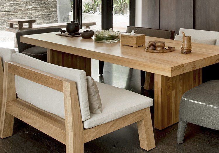 DIEGO Modern Wood Dining Table Set