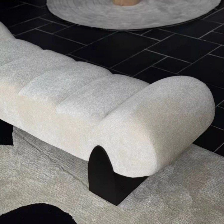 LEREN Modern Velvet Bench