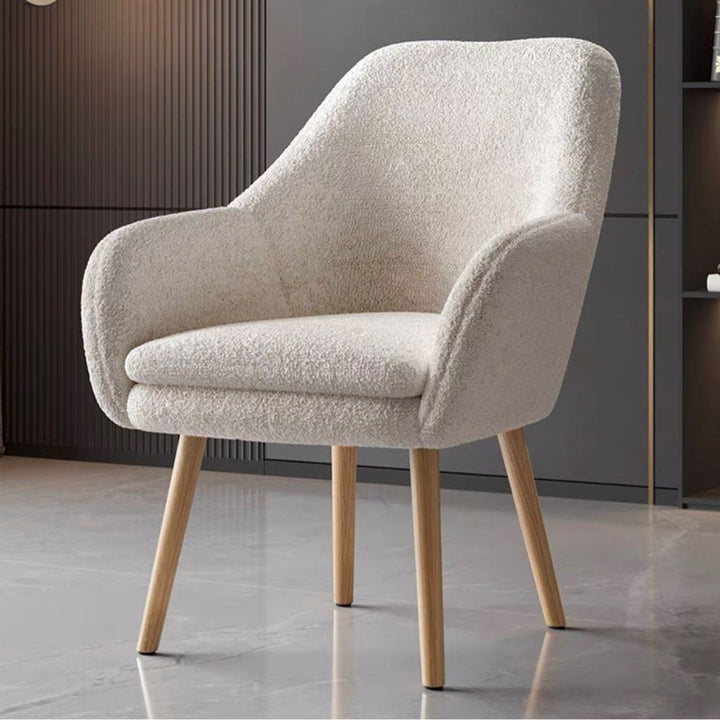 ROLIN Modern Boucle Dining Chair