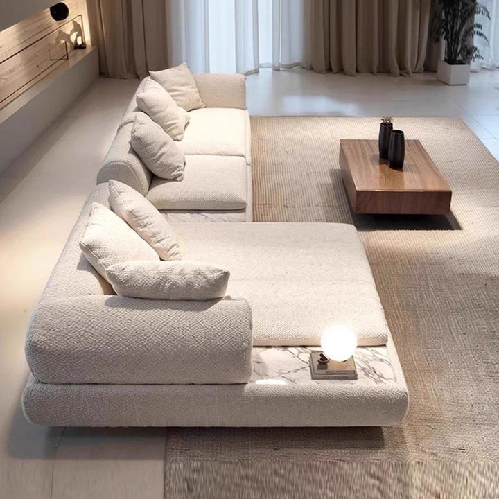 LYDIA Modern Fabric Sectional Sofa
