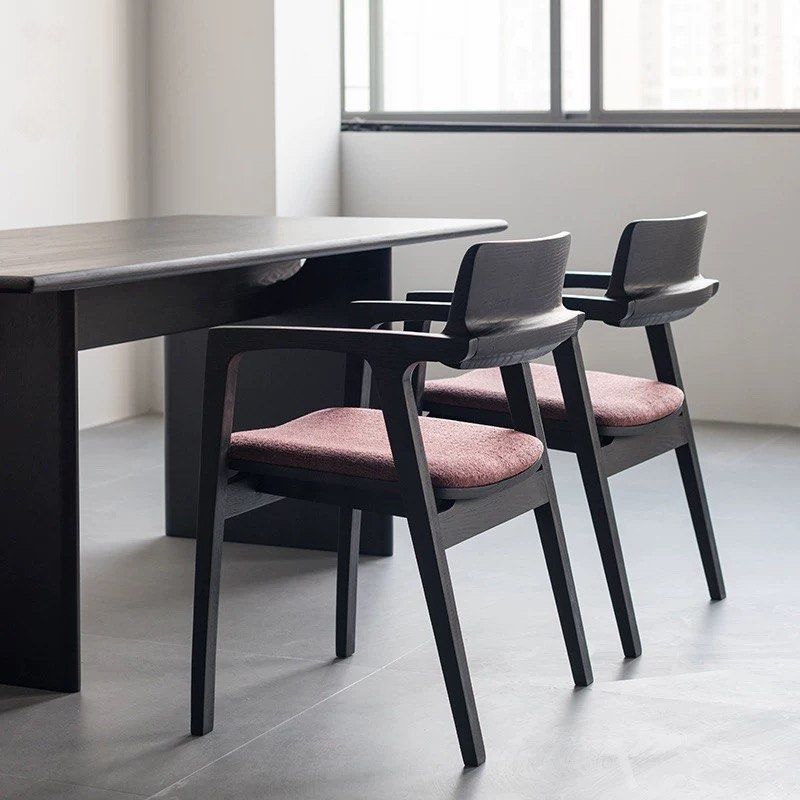 PERCY Japandi Solid Wood Dining Chair