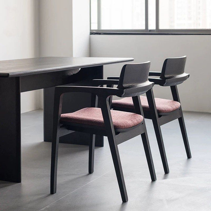 PERCY Japandi Solid Wood Dining Chair