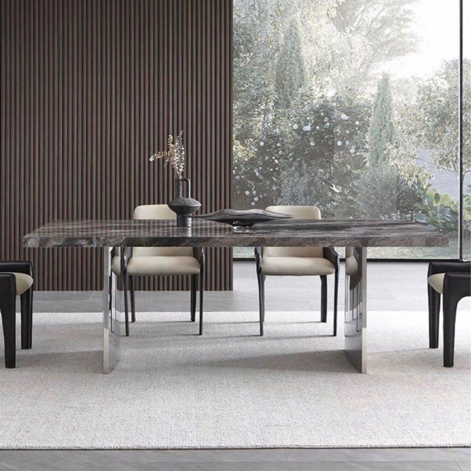 LEEDON Modern Marble Dining Table
