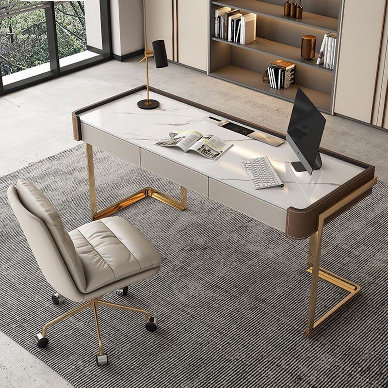 VANCE Sintered Stone Office Desk