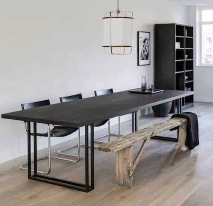 RUSSELL Modern Solid Wood Dining Table / Office Desk