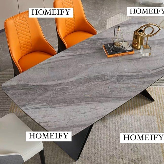 FENTON Modern Sintered Stone Dining Table