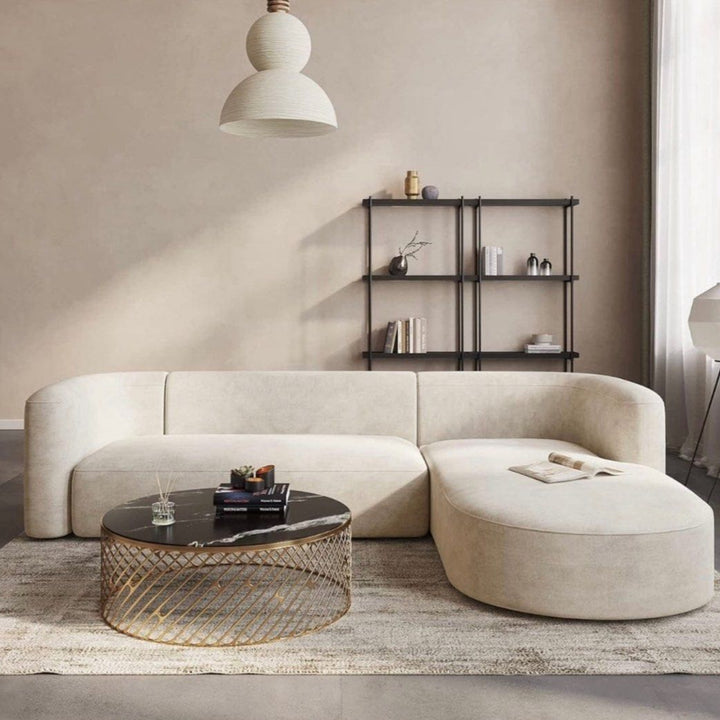 DAMPTON Modern Curve Sofa