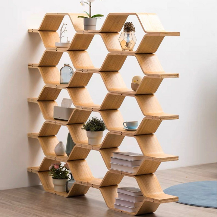 AMEY Modern Honeycomb Shelves