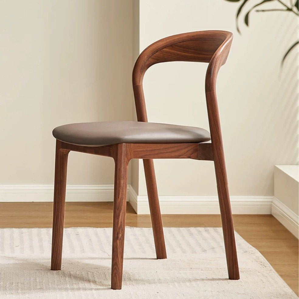 LEANN Modern Solid Wood Dining Chair