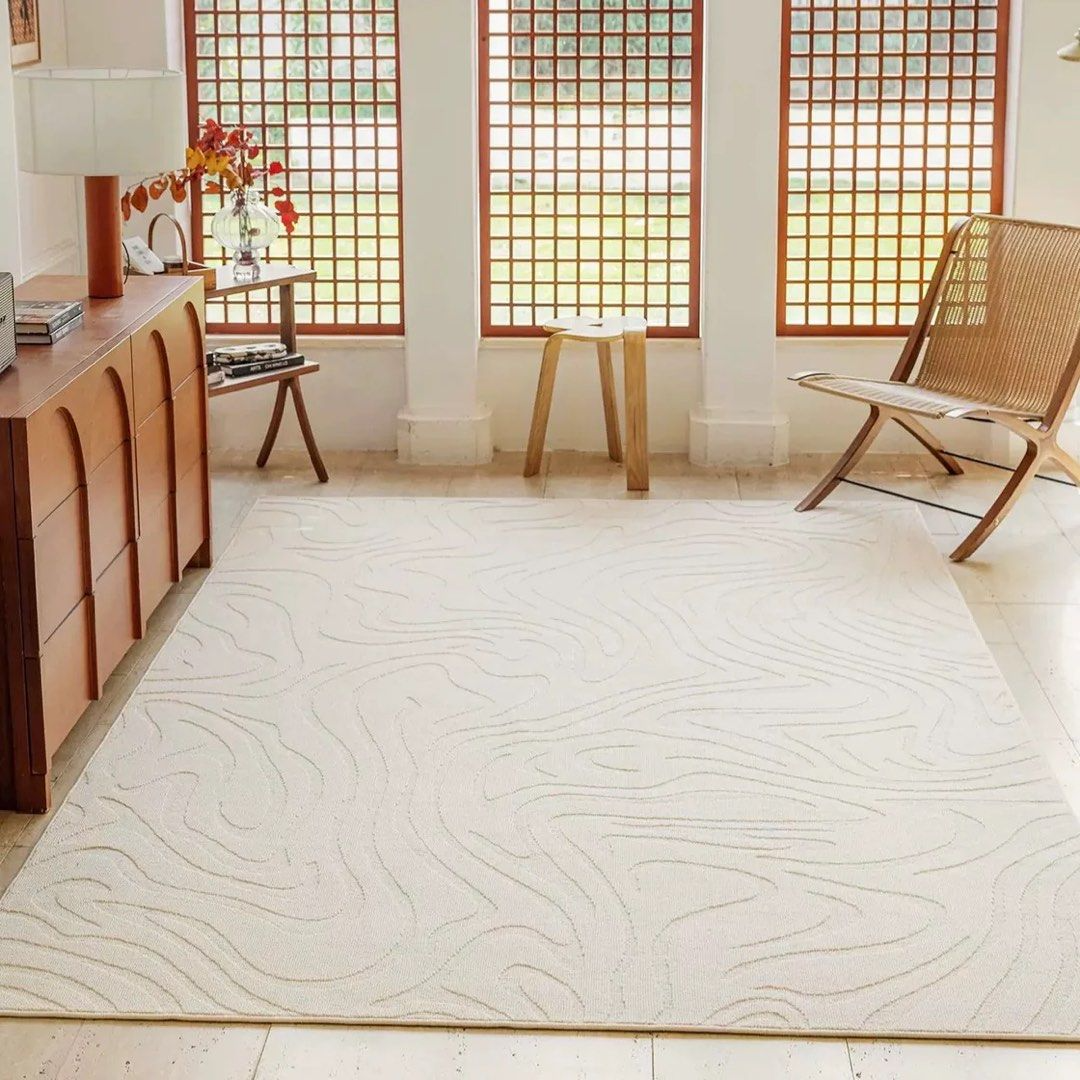 MODRE Modern Waterproof Rug