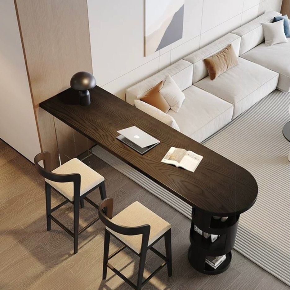 KAVIN Modern Solid Wood Bar Table & Stools