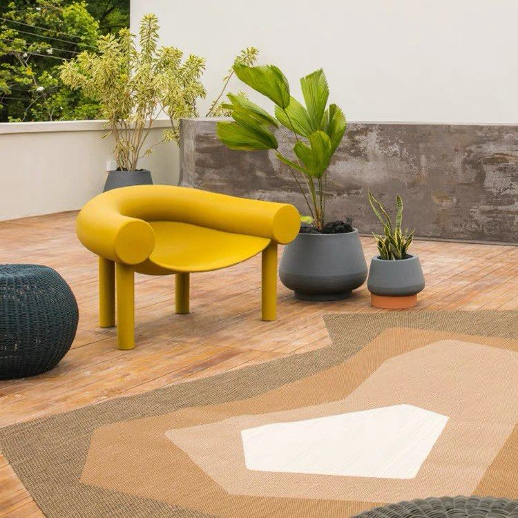 MEDIX Modern Outdoor Lounge Chair